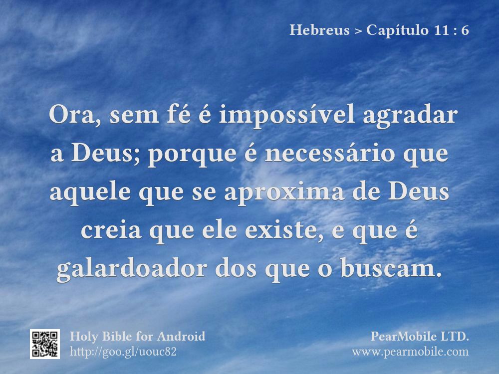 Hebreus, Capítulo 11:6